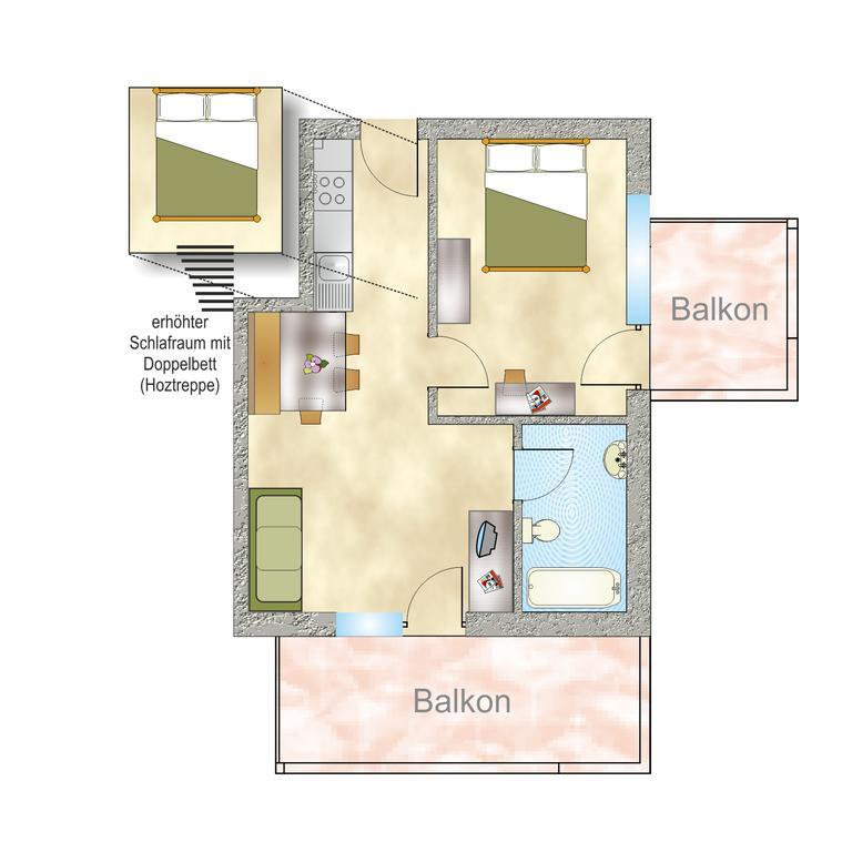 Mountain Living Apartments San Valentino alla Muta Room photo